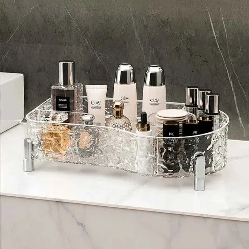 Glacier Makeup Brush Holder and Kit for Flawless Application
