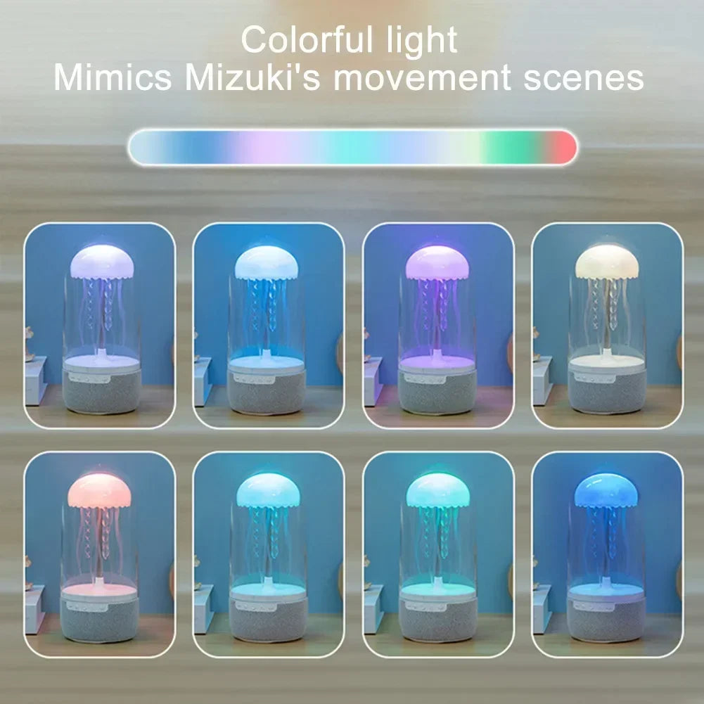 Jellyfish Bluetooth Speaker – HiFi Wireless Sound & LED Mood Light