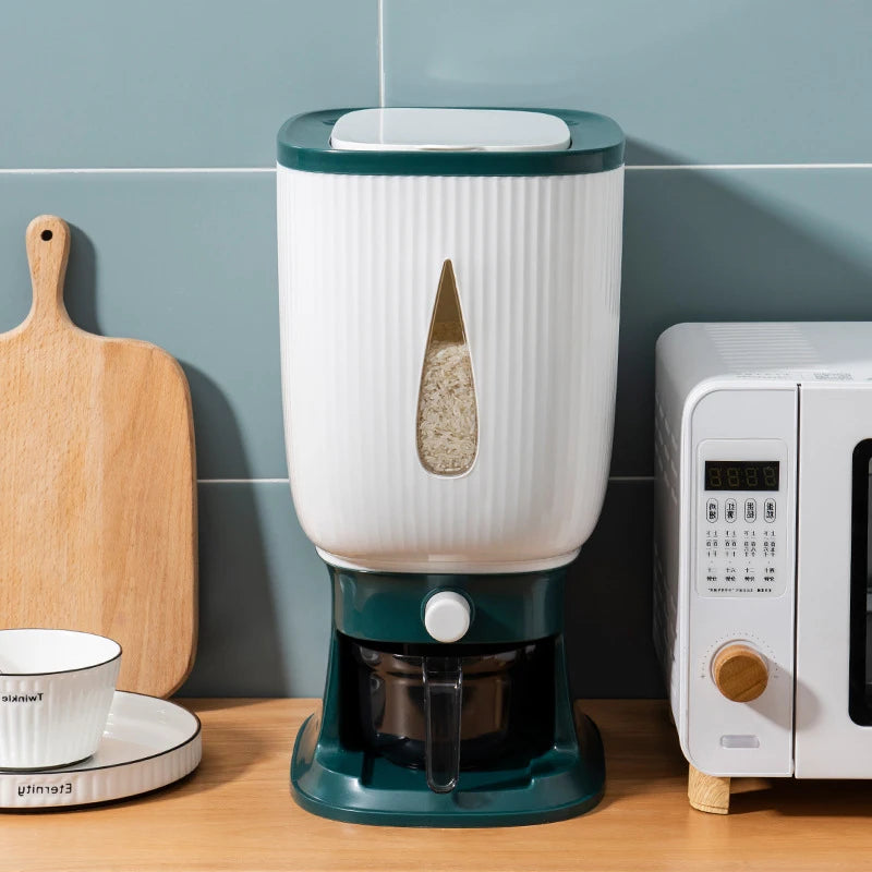 Home Rice Bucket - Insect-proof and Moisture-proof Sealed Container - Food-grade Storage Bin for Rice