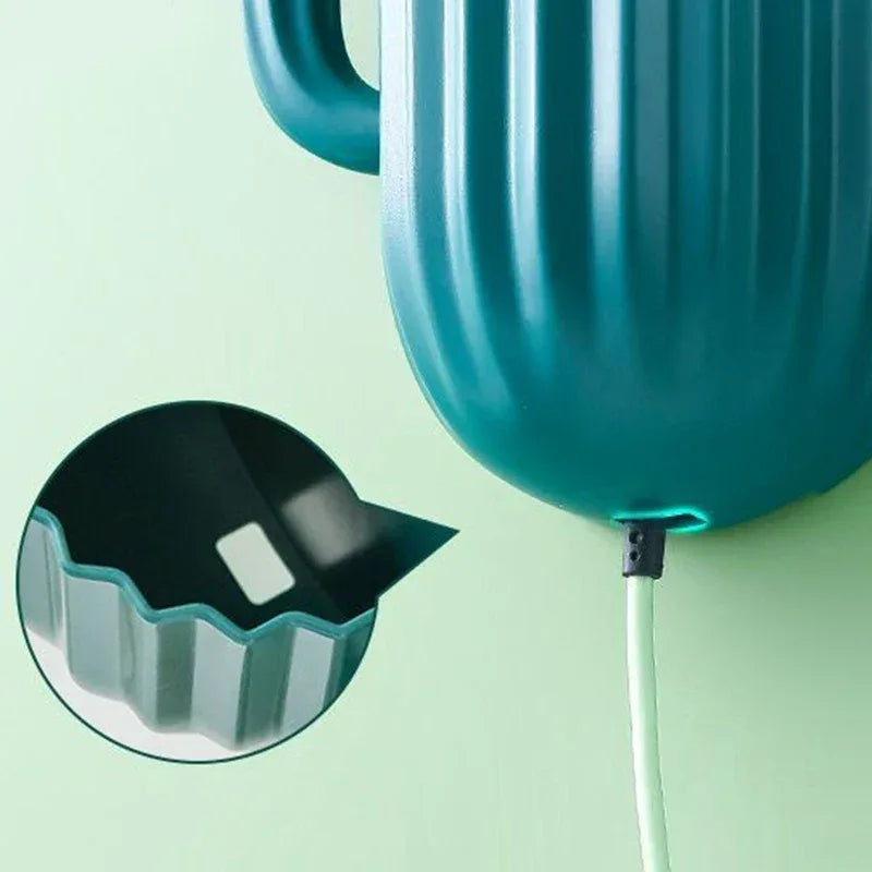 Cactus Wall Toothbrush Holder – Self-Adhesive Bathroom Organizer