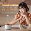 Premium Volcano Flame Humidifier – LED Fire Mist Aroma Diffuser - Clarify.pk