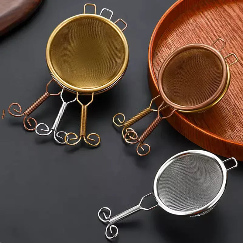Japanese Style Stainless Steel Tea Infuser – Fine Mesh Strainer