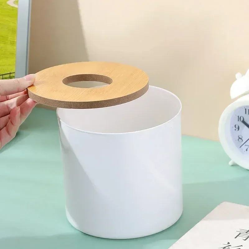 Round Tissue Box Holder – Kitchen & Bathroom - Clarify.pk