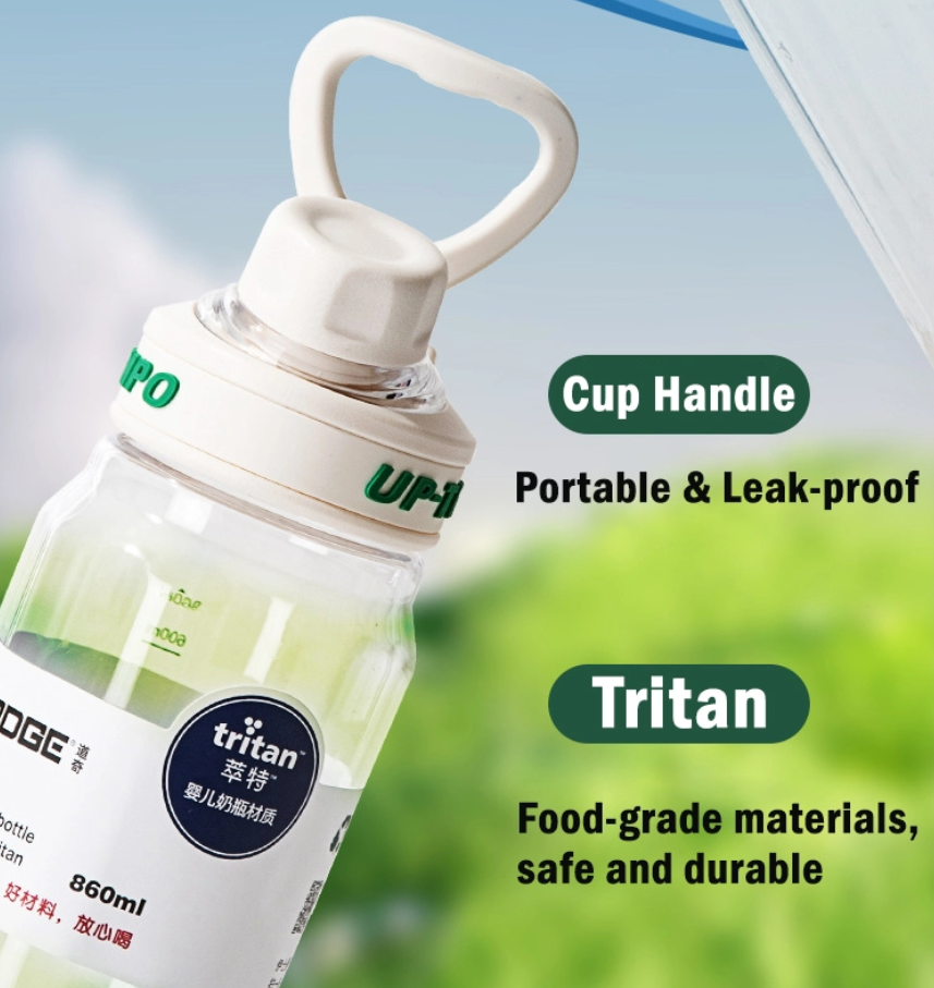 Dual-Handle Sports Buckle Bottle – Rugged Hydration (Random Color)