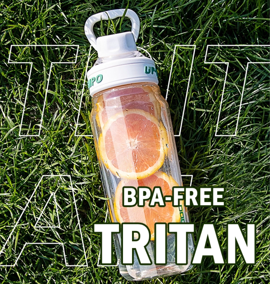 Dual-Handle Sports Buckle Bottle – Rugged Hydration (Random Color)