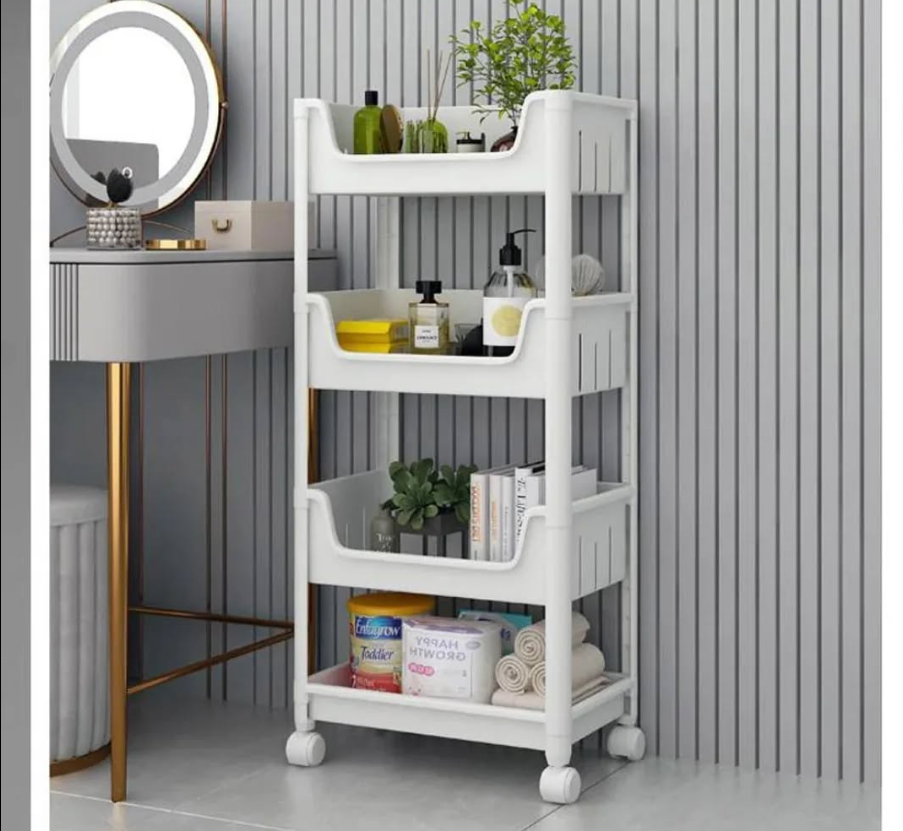 Multifunctional Multi-Layer Storage Rack – Heavy-Duty Home Organizer