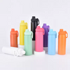 Colorful Sports Water Bottle with Sipper Cap (Random Color)
