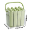 Silicone Ice Pop Maker - Reusable Ice Cream Bar Mold