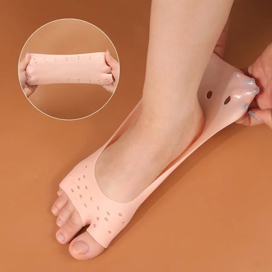 Silicone Gel Foot Care Socks – Moisturizing & Heel Relief