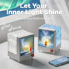 Aurora Box Projector Night Light – Bluetooth Ambient Lamp