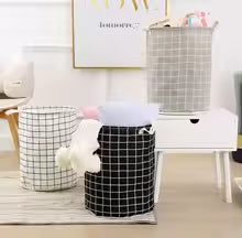 Large Collapsible Fabric Laundry & Toy Basket (Random)