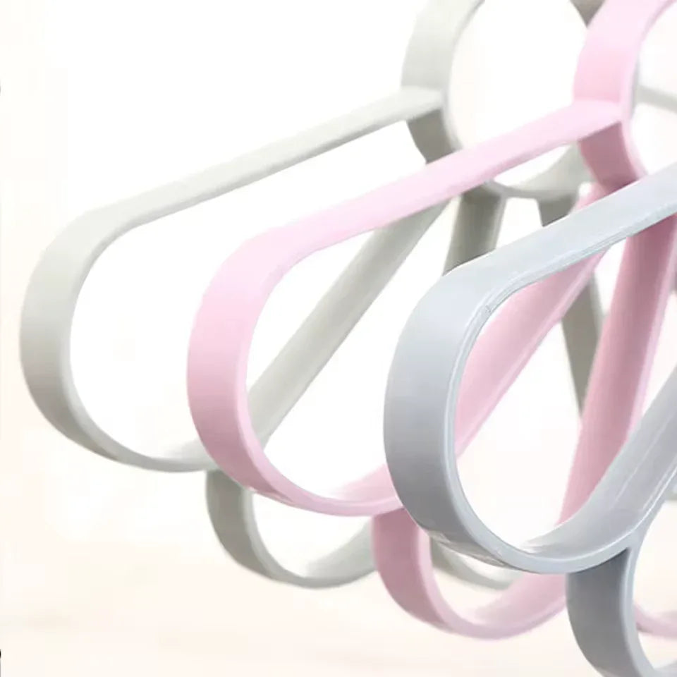 Multi-Layer Flower Clothes Hanger – Space Saving Wardrobe Organizer - Clarify.pk