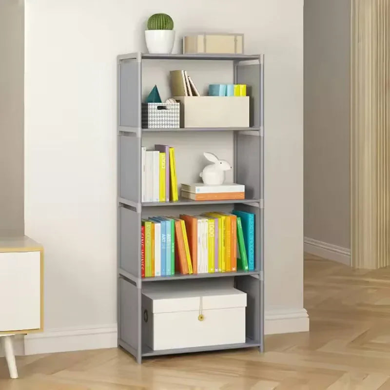 Multipurpose 4-Layer Oxford Storage Rack – Durable Home Organizer - Clarify.pk