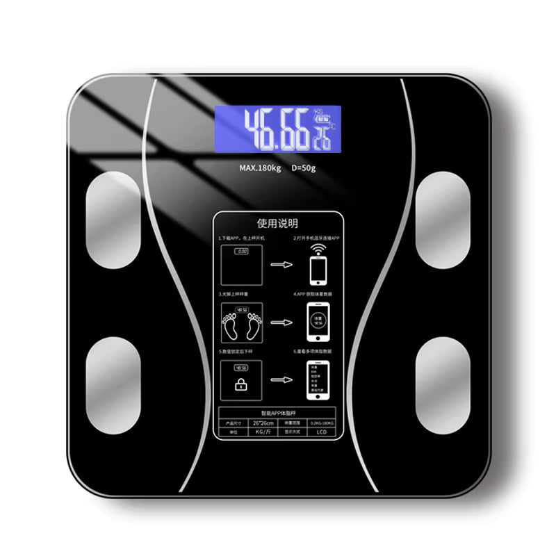 USB Rechargeable Smart Digital Body Weight Scale