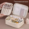PU Leather Travel Makeup Bag – Large Capacity Organizer (Random color)