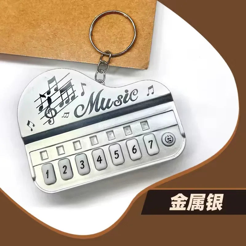 Piano Music Keychain – Mini Keyboard Design Gift (Random Color) - Clarify.pk