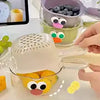 Dopamine Double Layer Drain Basket – Cute Handle 2-in-1 Vegetable & Fruit Washer