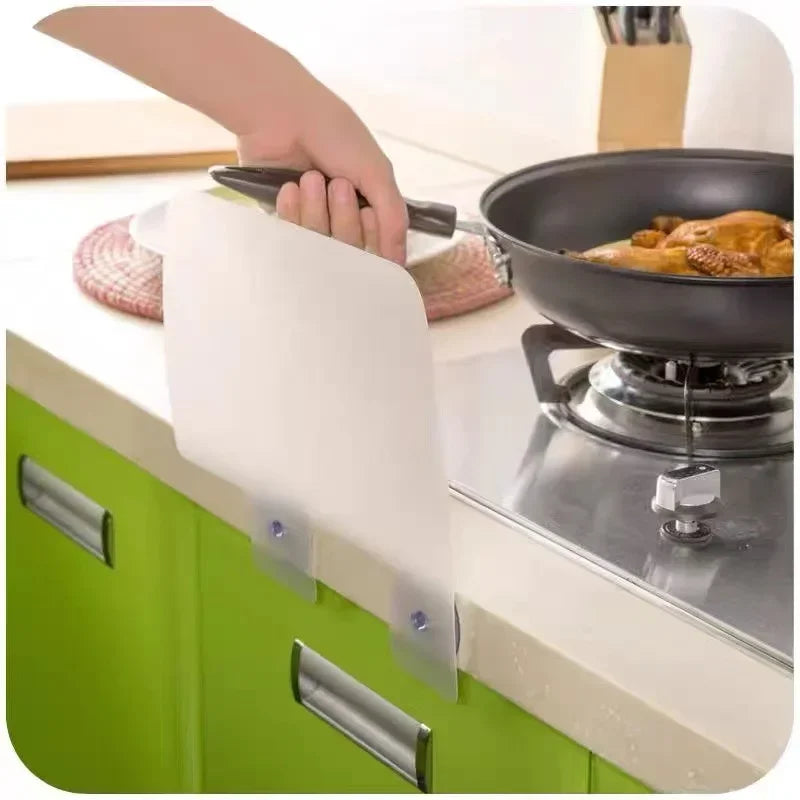 Kitchen Sink Water Splash Guard with Suction Cup Mount