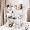 Acrylic Bathroom Makeup Organizer Shelf – Large Capacity - Clarify.pk