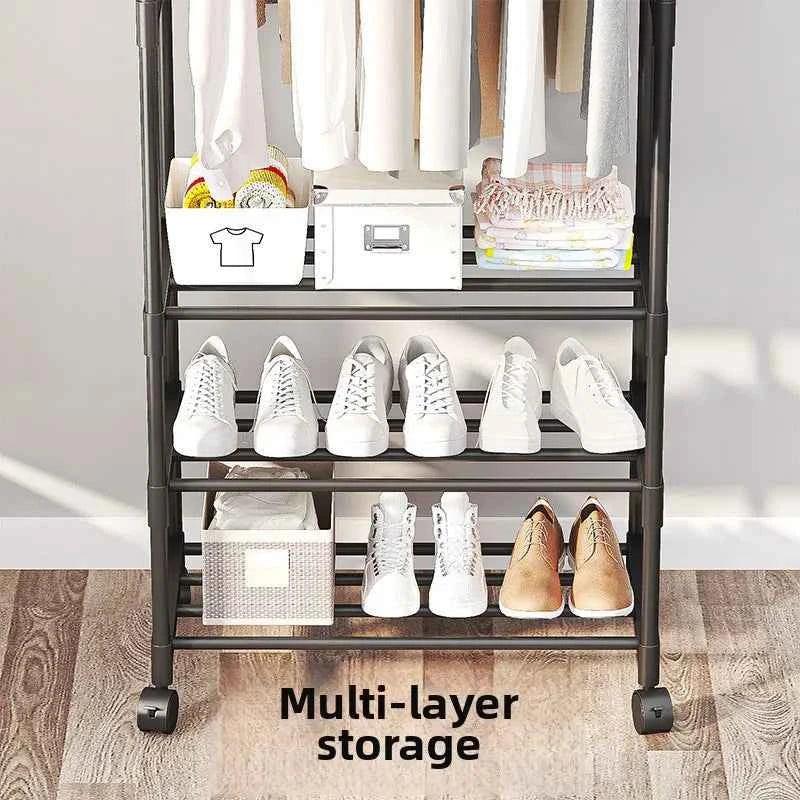 3 Layer Coat Rack - Stylish Scarf Coat Rack for Professional Clothing - Clarify.pk