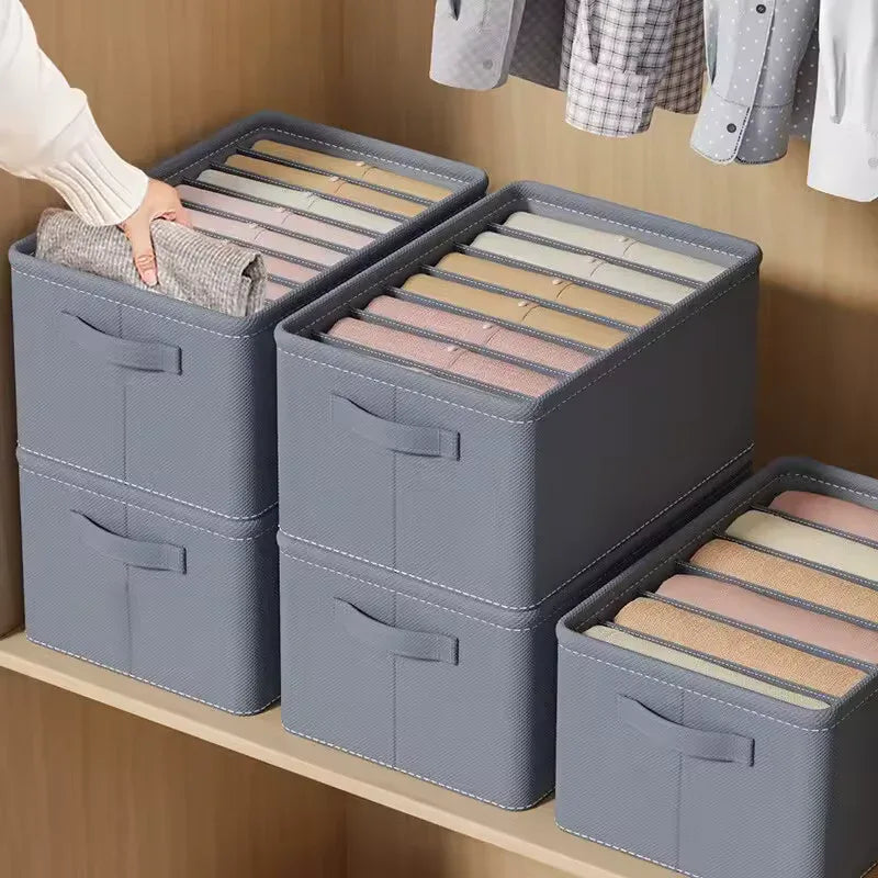 6-Position Shirt Organizer – Closet & Drawer Storage