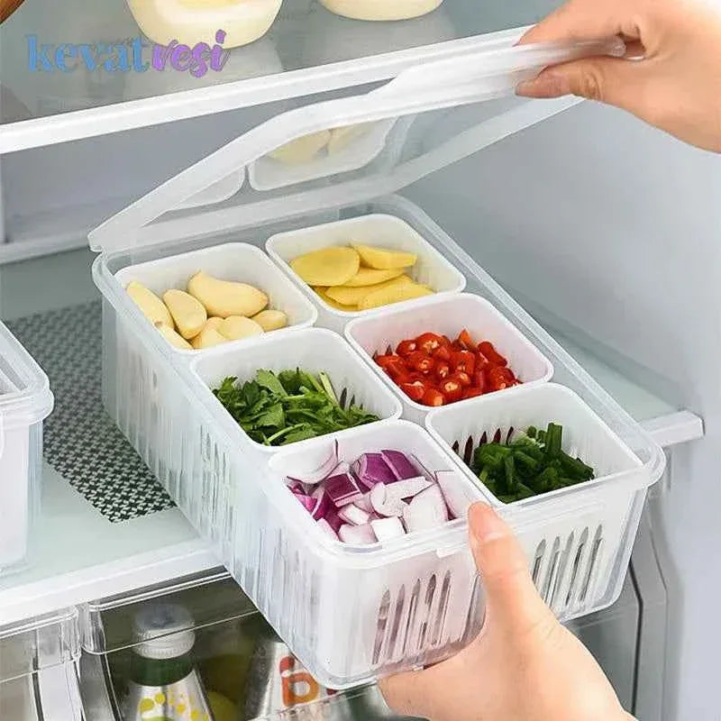 Fridge Organizer Container for Fresh Foods