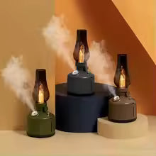 Vintage Lantern Aroma Diffuser & Humidifier - Retro Mist Glow