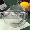 2-Tier Metal Fruit Basket – Revolving Countertop Storage Organizer for Kitchen & Dining Table
