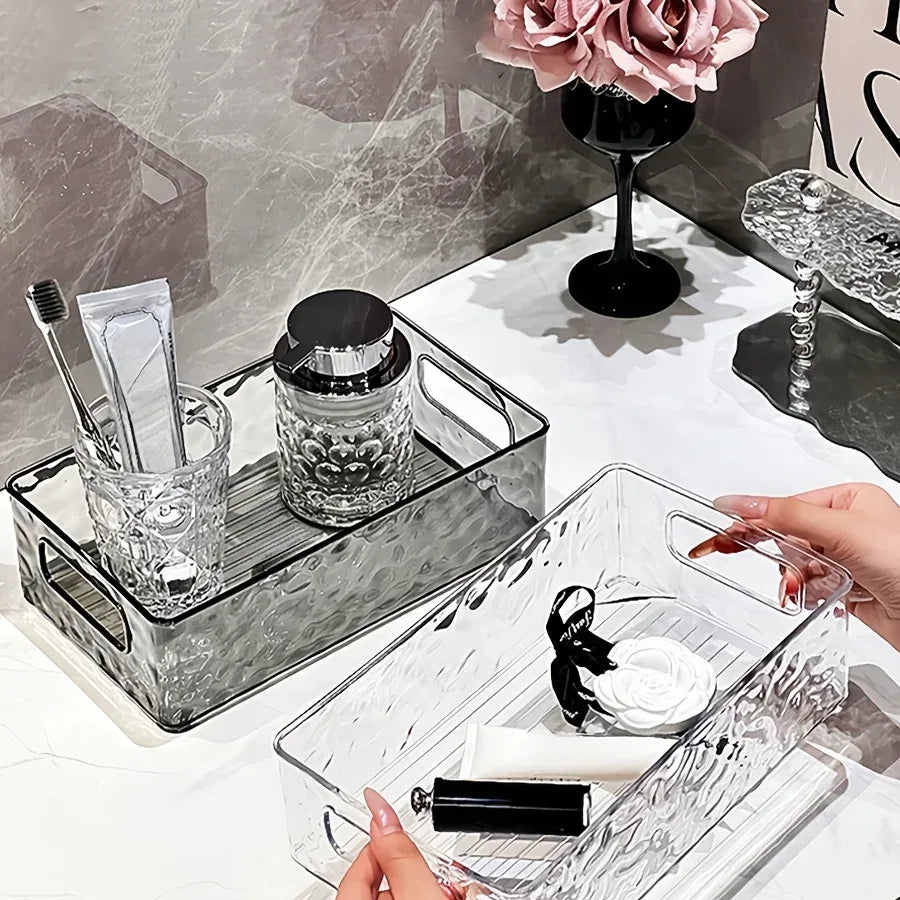 Glacier Pattern Cosmetics Storage Box - Clarify.pk