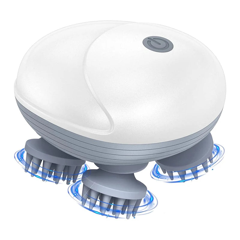 Electric Scalp & Body Massager – Deep Kneading Relief