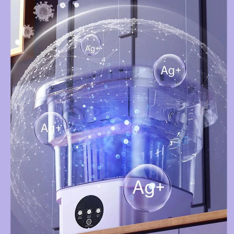 Portable Folding Washing Machine - Mini Travel Washer