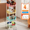 Storage Trolley Rack – Kids Organizer & Bookshelf - Clarify.pk
