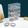 4 Layer Acrylic Sunglasses Storage Box – Transparent Organizer Case - Clarify.pk