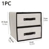 1pc Bra & Panty Organizer, Underwear Drawer Box With 2-layer, Closet Basket For Tie, Socks, Household Space Saving Organizer - Clarify.pk
