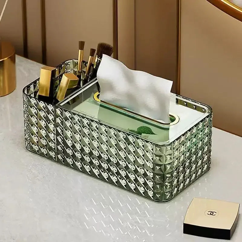 Luxury Minimalist Tissue Box Holder – Decorative Storage - Clarify.pk