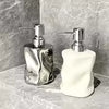 Artisan Ceramic Duo Soap Dispenser – Luxury Double-Pump Vanity Set