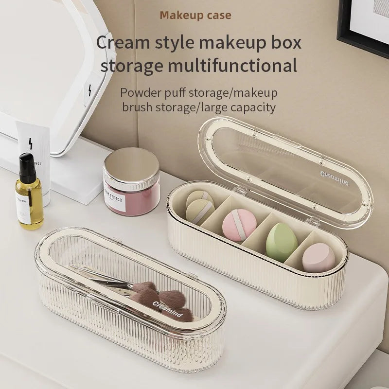 Acrylic Makeup Storage Box – Dust-Proof Beauty Station