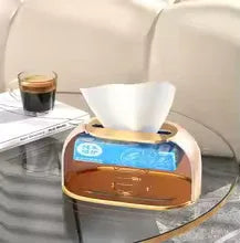 Nordic Striped Tissue Box Holder High Quality Toilet Paper Box Table Napkin Holder Car Tissue Paper Dispenser Home Decoration