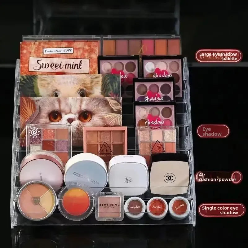 Acrylic Cosmetic Storage Box – Transparent Makeup Organizer