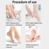 Silicone Gel Heel Protector Socks – Anti-Crack, Moisturizing Half Socks