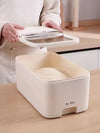 Rice Storage Box 10KG - Insect Proof Grain Container with Lid