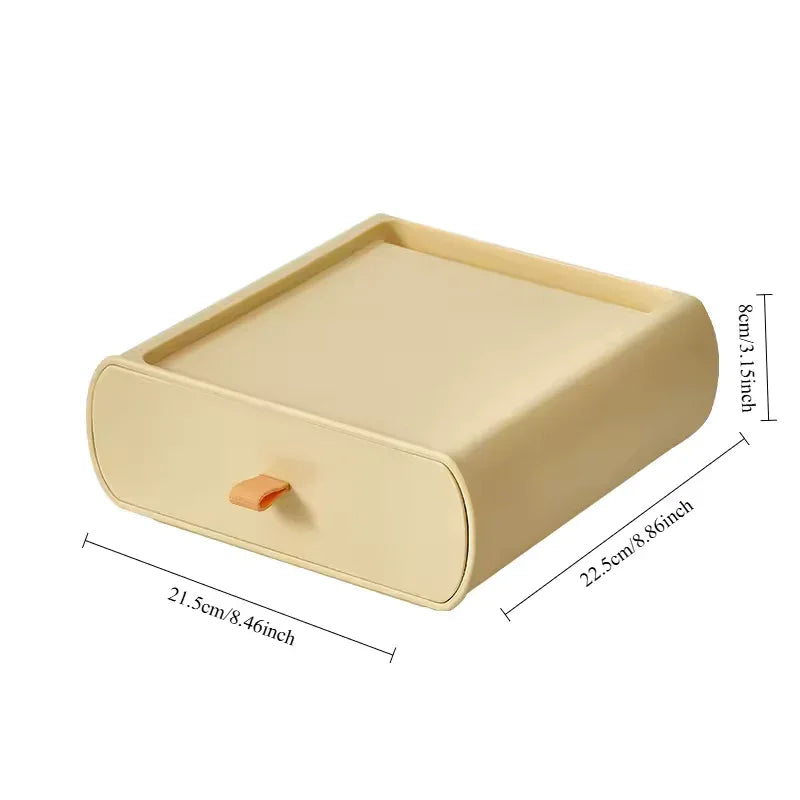 Stackable Makeup Organizer with Drawers – Vanity Storage (each Stack) - Clarify.pk