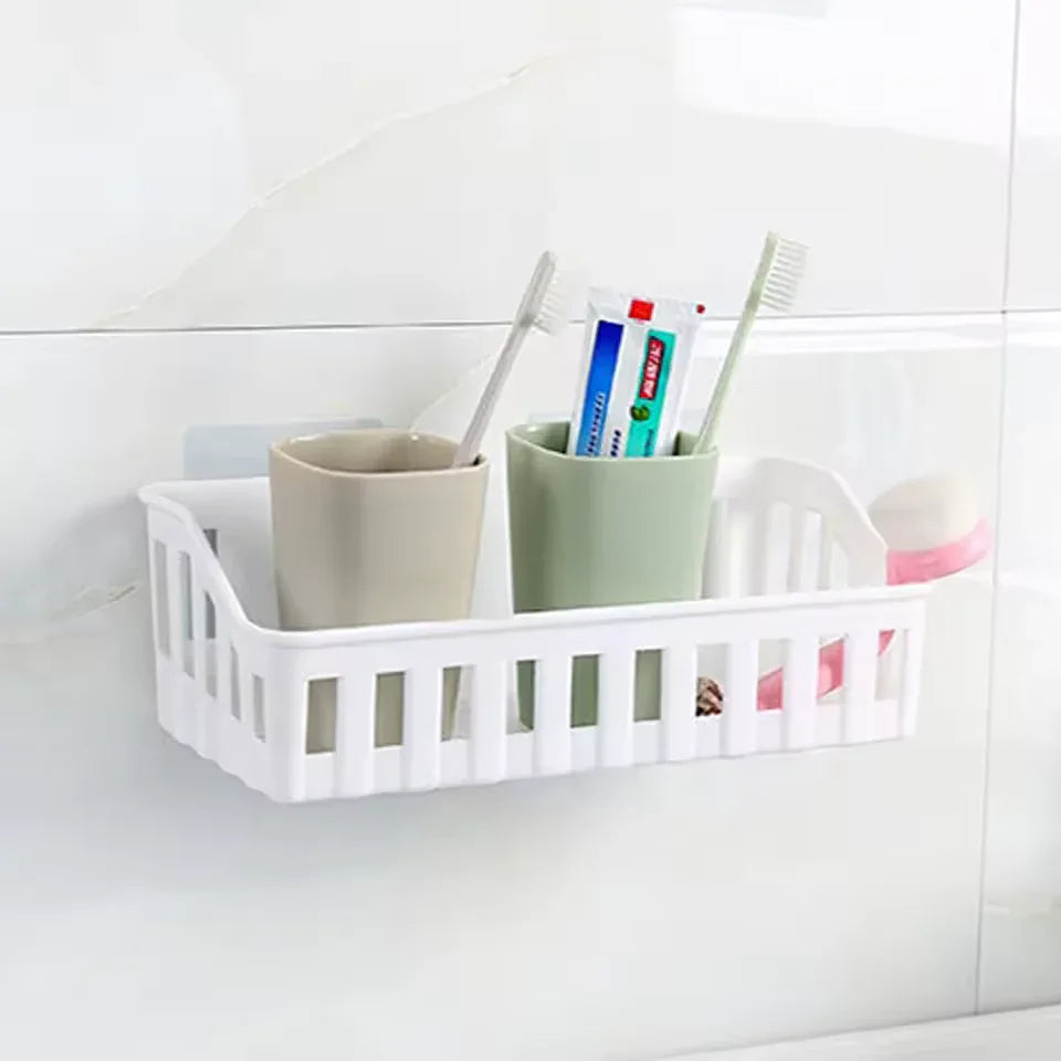 Bathroom Shelf Organizer – Wall Mounted Storage Rack