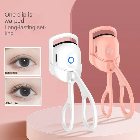 Portable electric thermal eyelash curler for natural long-lasting curls Trenducts Pakistan