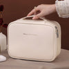 PU Leather Travel Makeup Bag – Large Capacity Organizer (Random color)
