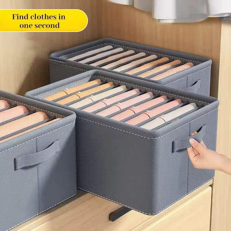 6-Position Shirt Organizer – Closet & Drawer Storage
