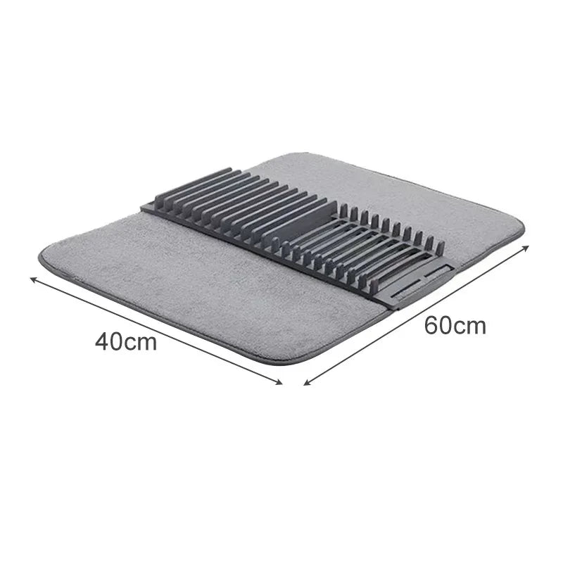Water-Resistant Dish Drying Mat for Fast, Clean Drying - Clarify.pk