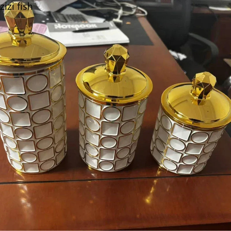 3pcs پلاسٹک سیل بند سٹوریج جار - ایئر ٹائٹ فوڈ آرگنائزر