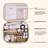 PU Leather Travel Makeup Bag – Large Capacity Organizer (Random color)