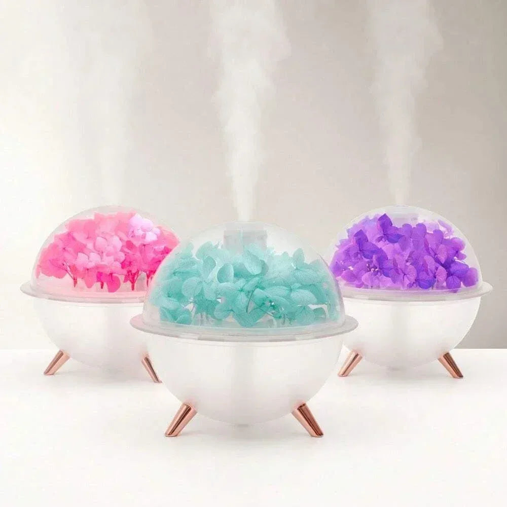Eternal Flower Air Humidifier – USB Aroma Diffuser - Clarify.pk
